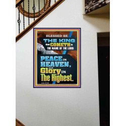 PEACE IN HEAVEN AND GLORY IN THE HIGHEST  Contemporary Christian Wall Art  GWOVERCOMER12006  "44X62"