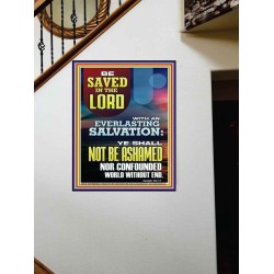 YOU SHALL NOT BE ASHAMED NOR CONFOUNDED WORLD WITHOUT END  Custom Wall Décor  GWOVERCOMER12310  "44X62"