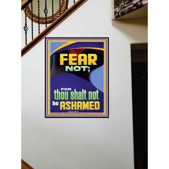 FEAR NOT FOR THOU SHALT NOT BE ASHAMED  Children Room  GWOVERCOMER12668  