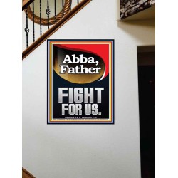 ABBA FATHER FIGHT FOR US  Children Room  GWOVERCOMER12686  "44X62"