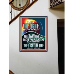 HAVE THE LIGHT OF LIFE  Scriptural Décor  GWOVERCOMER13004  "44X62"