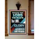 THE LORD GLORY IS ABOVE EARTH AND HEAVEN  Encouraging Bible Verses Portrait  GWOVERCOMER11776  