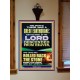 THE ANGEL OF THE LORD DESCENDED FROM HEAVEN AND ROLLED BACK THE STONE FROM THE DOOR  Custom Wall Scripture Art  GWOVERCOMER11826  