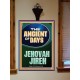 THE ANCIENT OF DAYS JEHOVAH JIREH  Unique Scriptural Picture  GWOVERCOMER11909  
