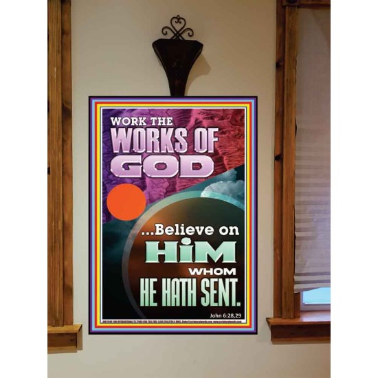 WORK THE WORKS OF GOD  Eternal Power Portrait  GWOVERCOMER11949  