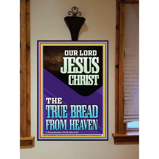 OUR LORD JESUS CHRIST THE TRUE BREAD FROM HEAVEN  Church Portrait  GWOVERCOMER11950  