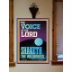 THE VOICE OF THE LORD SHAKETH THE WILDERNESS  Christian Portrait Art  GWOVERCOMER11981  