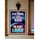 YOU SHALL SEE THE GLORY OF THE LORD  Bible Verse Portrait  GWOVERCOMER11999  