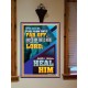 PEACE TO HIM THAT IS FAR OFF SAITH THE LORD  Bible Verses Wall Art  GWOVERCOMER12181  