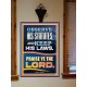 OBSERVE HIS STATUTES AND KEEP ALL HIS LAWS  Christian Wall Art Wall Art  GWOVERCOMER12188  