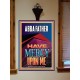 ABBA FATHER HAVE MERCY UPON ME  Contemporary Christian Wall Art  GWOVERCOMER12276  