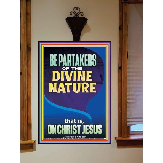 BE PARTAKERS OF THE DIVINE NATURE THAT IS ON CHRIST JESUS  Church Picture  GWOVERCOMER12422  