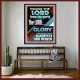THE LORD GLORY IS ABOVE EARTH AND HEAVEN  Encouraging Bible Verses Portrait  GWOVERCOMER11776  