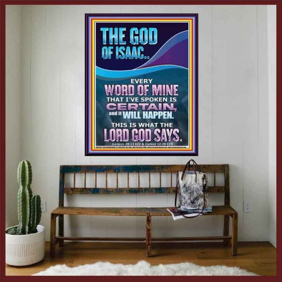 EVERY WORD OF MINE IS CERTAIN SAITH THE LORD  Scriptural Wall Art  GWOVERCOMER11973  