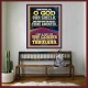 LOOK UPON THE FACE OF THINE ANOINTED O GOD  Contemporary Christian Wall Art  GWOVERCOMER12242  