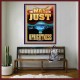THE WAY OF THE JUST IS UPRIGHTNESS  Scriptural Décor  GWOVERCOMER12288  