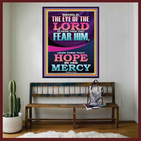 THEY THAT HOPE IN HIS MERCY  Unique Scriptural ArtWork  GWOVERCOMER12332  