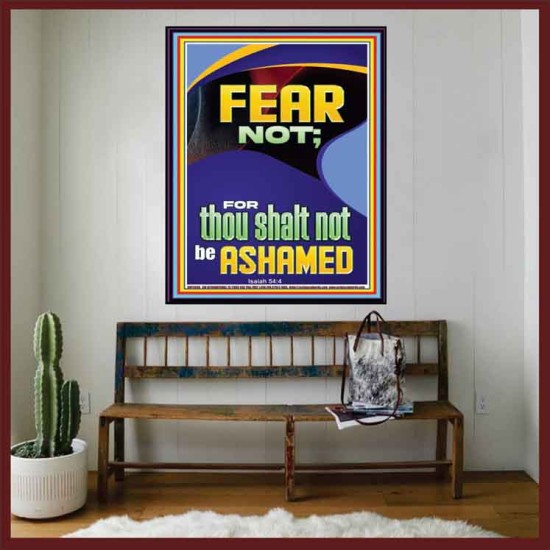 FEAR NOT FOR THOU SHALT NOT BE ASHAMED  Children Room  GWOVERCOMER12668  