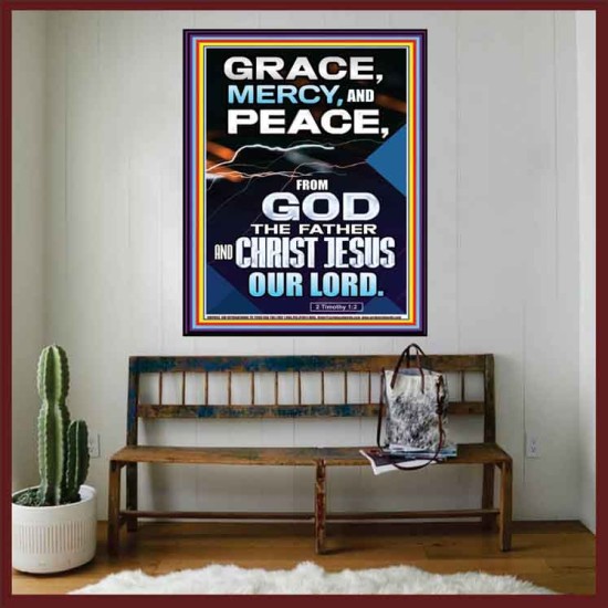 GRACE MERCY AND PEACE FROM GOD  Ultimate Power Portrait  GWOVERCOMER9993  
