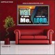 WAIT YE UPON ME SAITH THE LORD  Custom Biblical Paintings  GWPEACE10305  