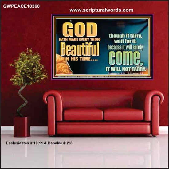 GOD HATH MADE EVERYTHING BEAUTIFUL ALLELUIA  Children Room  GWPEACE10360  