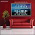 JEHOVAH GOD OUR LORD IS AN INCOMPARABLE GOD  Christian Poster Wall Art  GWPEACE10447  "14X12"