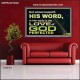 THOSE WHO KEEP THE WORD OF GOD ENJOY HIS GREAT LOVE  Bible Verses Wall Art  GWPEACE10482  