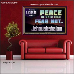 JEHOVAHSHALOM PEACE BE UNTO THEE  Christian Paintings  GWPEACE10540  "14X12"