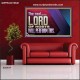THE ZEAL OF THE LORD OF HOSTS  Printable Bible Verses to Poster  GWPEACE10640  