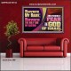 REVERE MY NAME AND REVERENTLY FEAR THE GOD OF ISRAEL  Scriptures Décor Wall Art  GWPEACE10734  