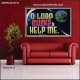 O LORD AWAKE TO HELP ME  Christian Quote Poster  GWPEACE12718  