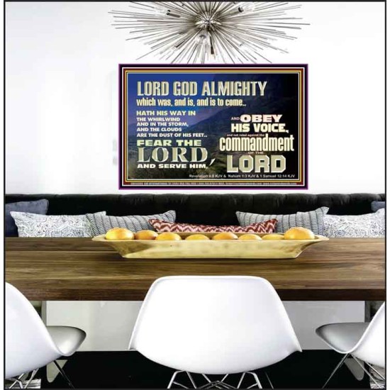 REBEL NOT AGAINST THE COMMANDMENTS OF THE LORD  Ultimate Inspirational Wall Art Picture  GWPEACE10380  