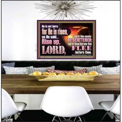 HE IS NOT HERE FOR HE IS RISEN  Ultimate Inspirational Wall Art Picture  GWPEACE10644  