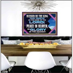 PEACE IN HEAVEN AND GLORY IN THE HIGHEST  Church Poster  GWPEACE11758  "14X12"