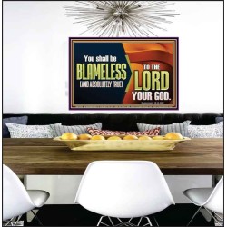 BE ABSOLUTELY TRUE TO THE LORD OUR GOD  Children Room Poster  GWPEACE11920  "14X12"