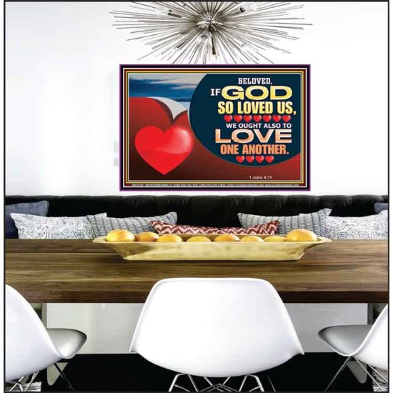 BELOVED IF GOD SO LOVED US  Custom Biblical Paintings  GWPEACE12130  