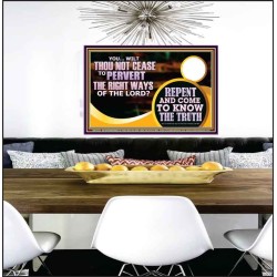 REPENT AND COME TO KNOW THE TRUTH  Eternal Power Poster  GWPEACE12373  "14X12"