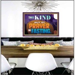 THIS KIND BUT BY PRAYER AND FASTING  Biblical Paintings  GWPEACE12727  "14X12"