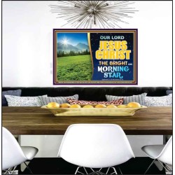 JESUS CHRIST THE BRIGHT AND MORNING STAR  Children Room Poster  GWPEACE9546  "14X12"