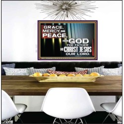 GRACE MERCY AND PEACE UNTO YOU  Bible Verse Poster  GWPEACE9799  