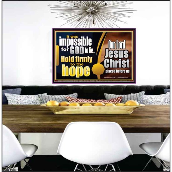 GOD NEVER LIE ONLY BELIEVE  Art & Wall Décor  GWPEACE9820  