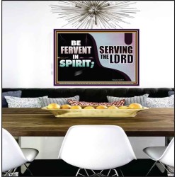 FERVENT IN SPIRIT SERVING THE LORD  Custom Art and Wall Décor  GWPEACE9908  "14X12"