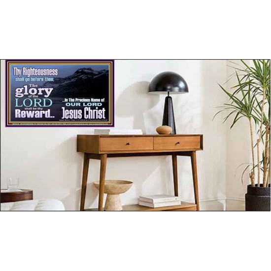 THE GLORY OF THE LORD WILL BE UPON YOU  Custom Inspiration Scriptural Art Poster  GWPEACE10320  