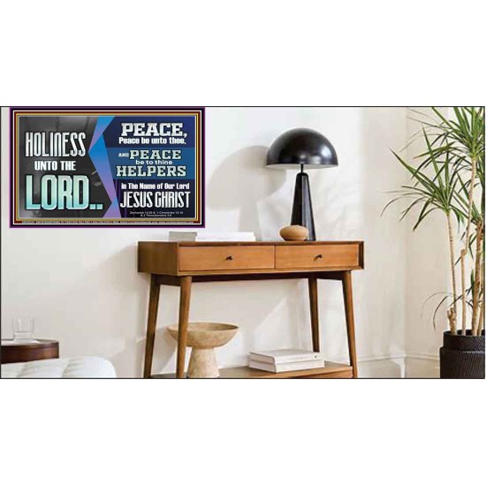 HOLINESS UNTO THE LORD  Righteous Living Christian Picture  GWPEACE10524  