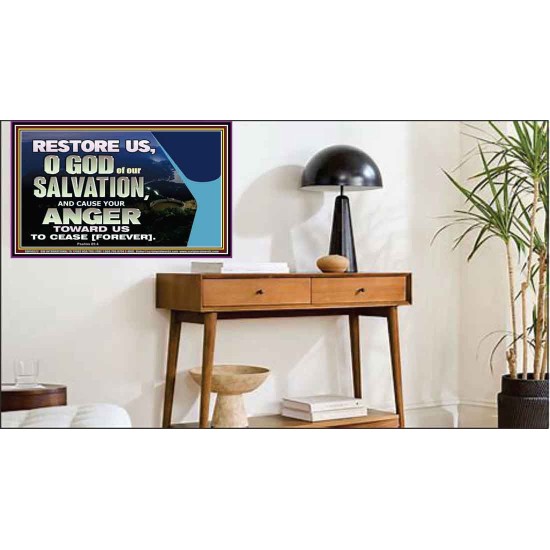 GOD OF OUR SALVATION  Scripture Wall Art  GWPEACE10573  