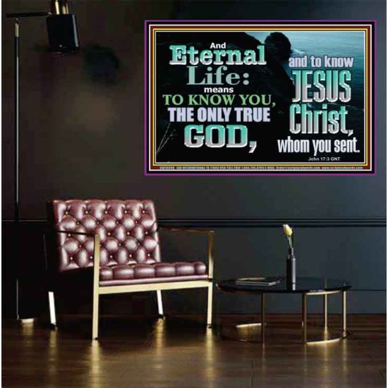 ETERNAL LIFE ONLY THROUGH CHRIST JESUS  Children Room  GWPEACE10396  