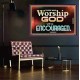 THOSE WHO WORSHIP THE LORD WILL BE ENCOURAGED  Scripture Art Poster  GWPEACE10506  