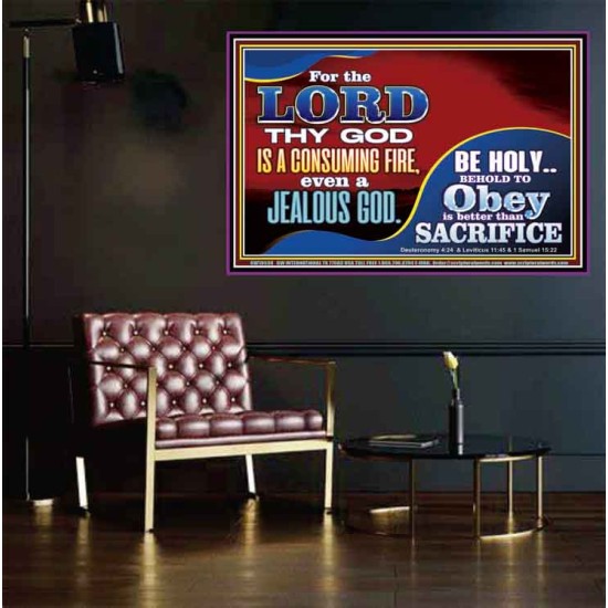 TO OBEY IS BETTER THAN SACRIFICE  Scripture Art Prints Poster  GWPEACE10538  