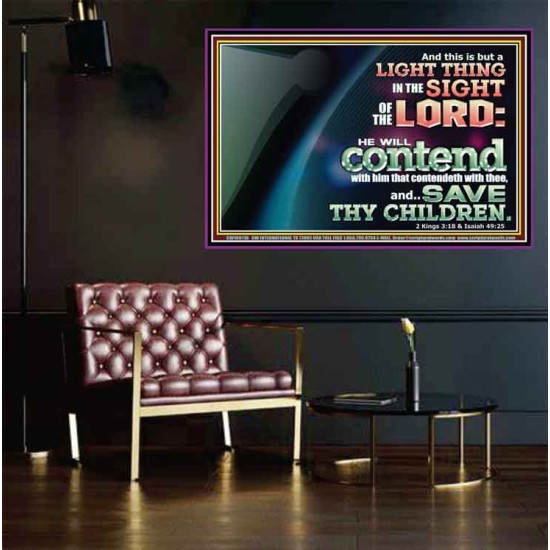 LIGHT THING IN THE SIGHT OF THE LORD  Unique Scriptural ArtWork  GWPEACE10611B  