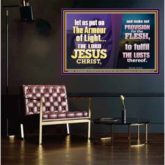 THE ARMOUR OF LIGHT OUR LORD JESUS CHRIST  Ultimate Inspirational Wall Art Poster  GWPEACE10689  